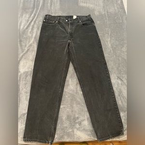 Vtg black Levi’s 550 36x32